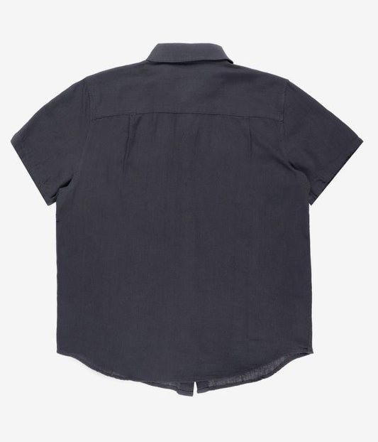 Charter Organic Cotton Linen Blend Short Sleeve Shirt