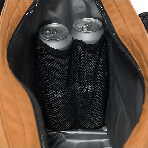 Insulated 40 Can Backpack Tote - Carhartt Brown