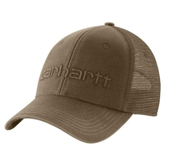M Canvas Mesh Back Logo Graphic Cap