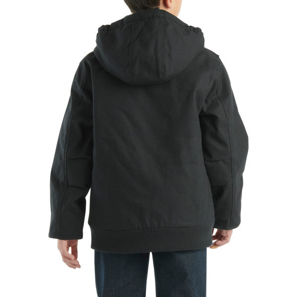 Canvas Insulated Hooded Active Jacket