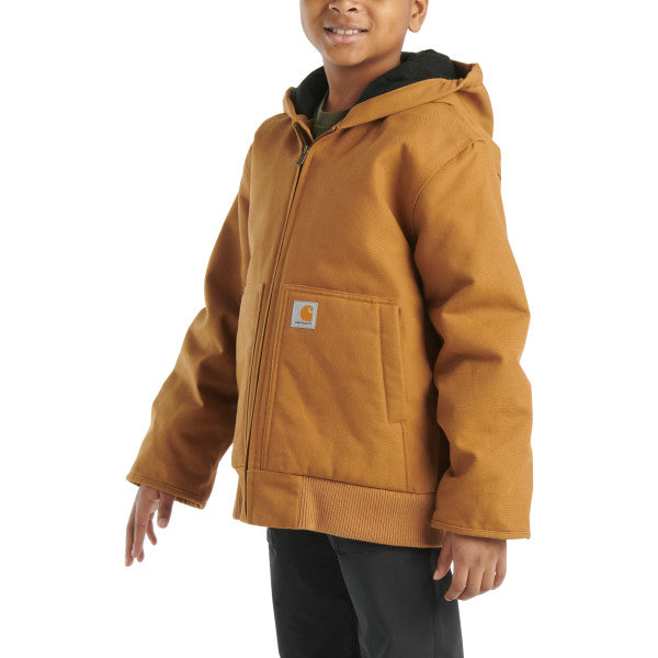 Canvas Insulated Hooded Active Jacket
