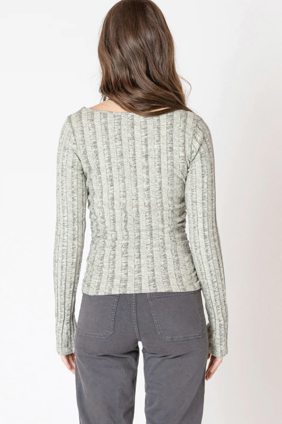 Wide Ribbed Top