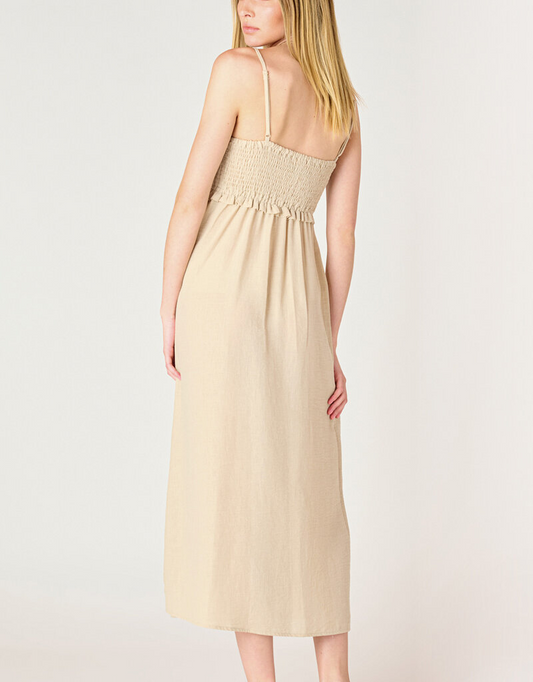 SL Bead Detail Midi Dress