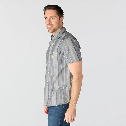M Bozeman Relaxed SS Plaid Shirt - 107272