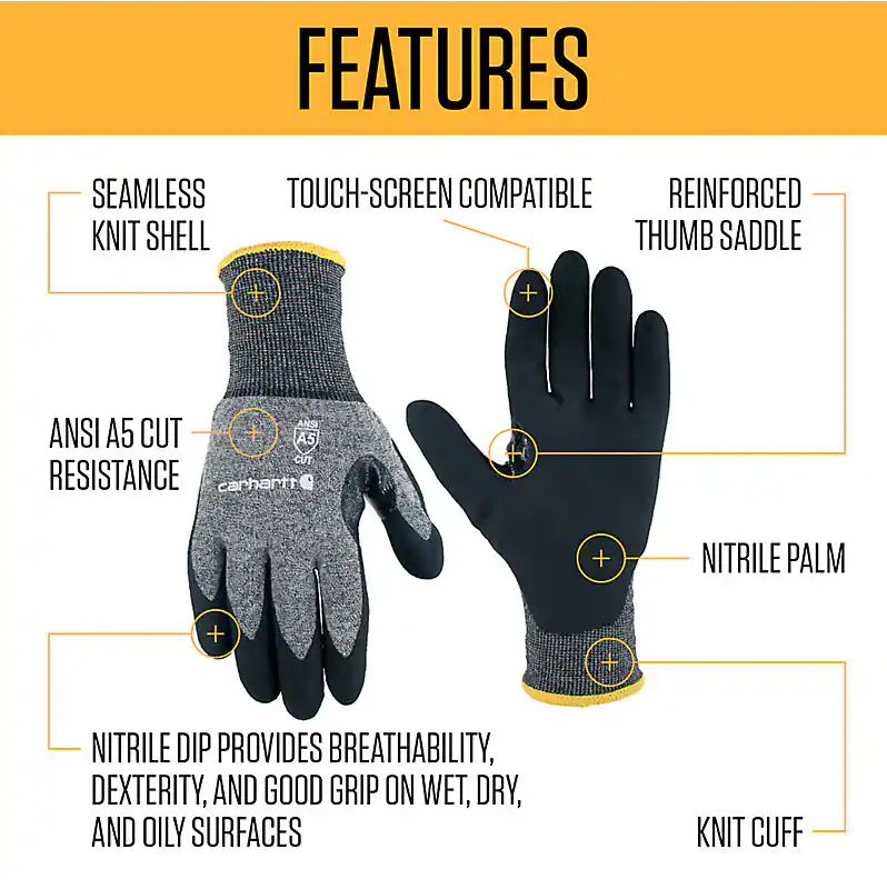 Cut-Resistant Nitrile Glove