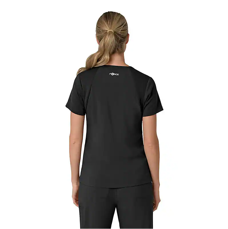 W Force Cross-Flex Flex Panel V-Neck Scrub Top