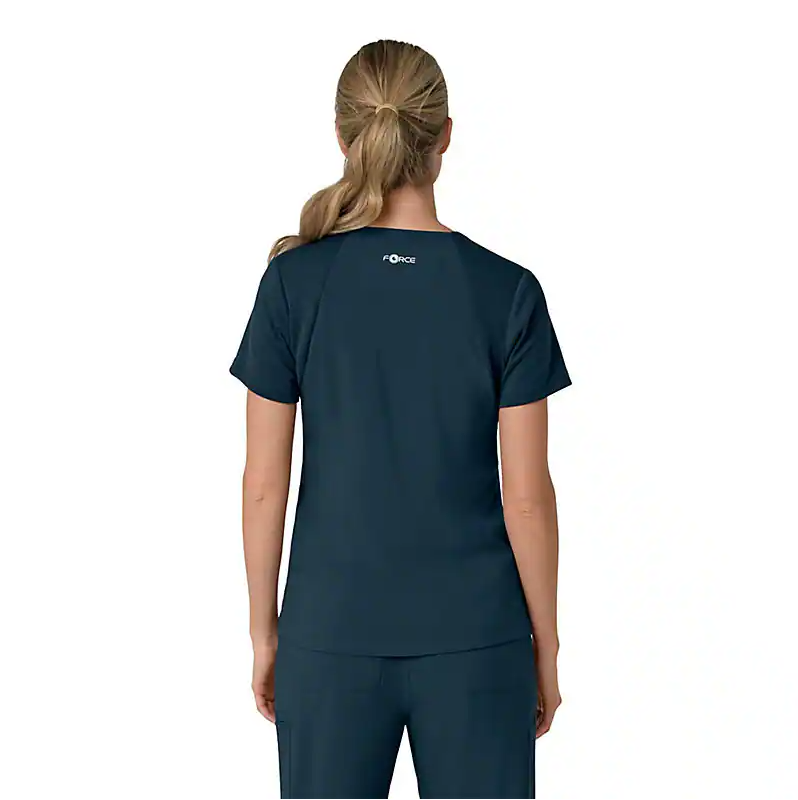 W Force Cross-Flex Flex Panel V-Neck Scrub Top