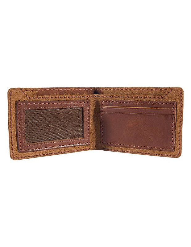 Patina Leather Bifold Wallet