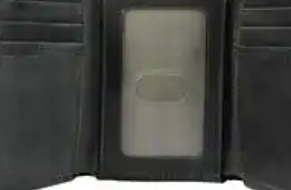 Leather Triple-Stitched Trifold Wallet