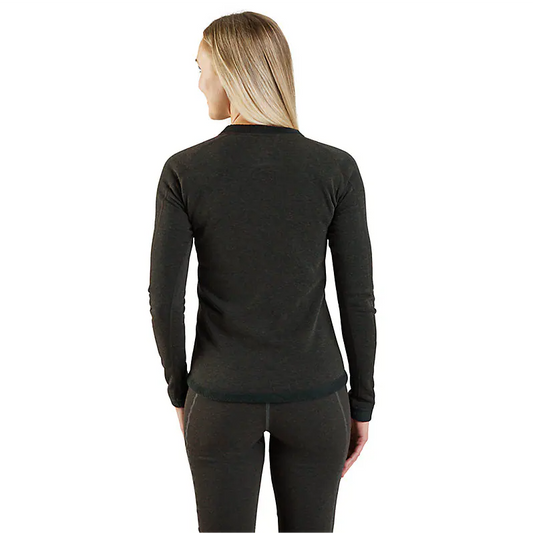 Force HW Synthetic Wool-Blend Fleece Base Layer Crewneck Top