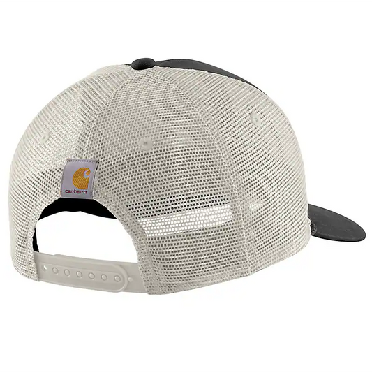 .m Canvas Mesh Back Deer Patch Cap - 029 Shadow
