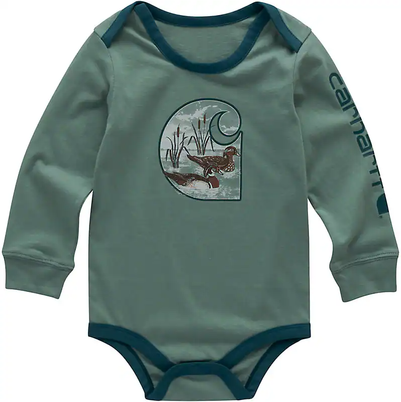 Long-Sleeve Duck C Bodysuit