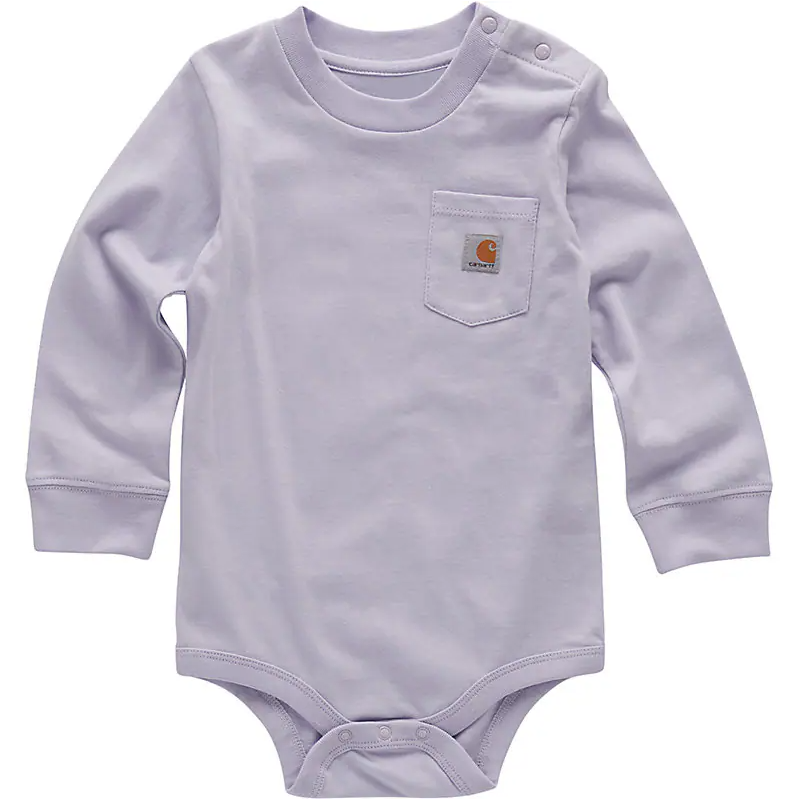 Long-Sleeve Pocket Bodysuit
