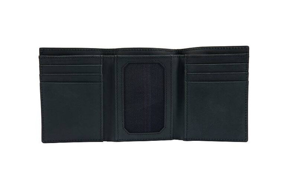Saddle Leather Trifold Wallet