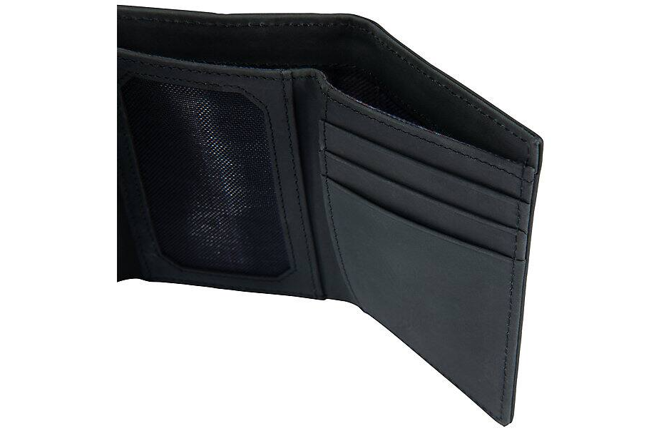 Saddle Leather Trifold Wallet