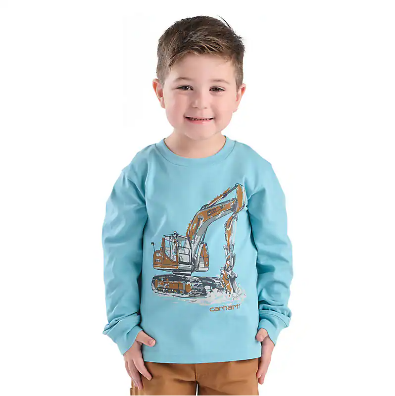 Long-Sleeve Construction T-Shirt