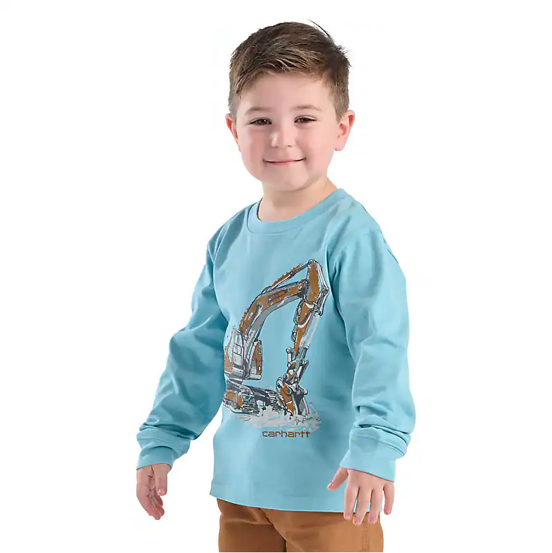 Long-Sleeve Construction T-Shirt