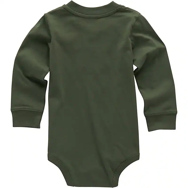 Long-Sleeve Pocket Bodysuit