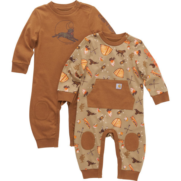Long-Sleeve Camp Coverall 2pc Set