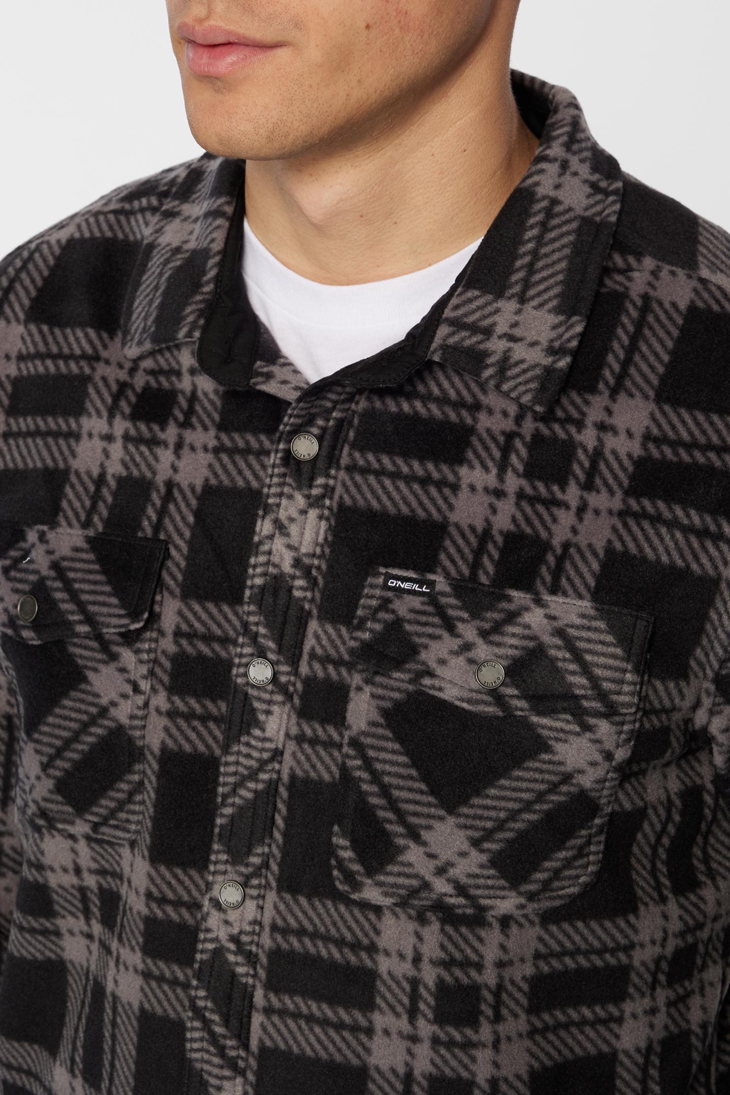 .Glacier Plaid Superfleece