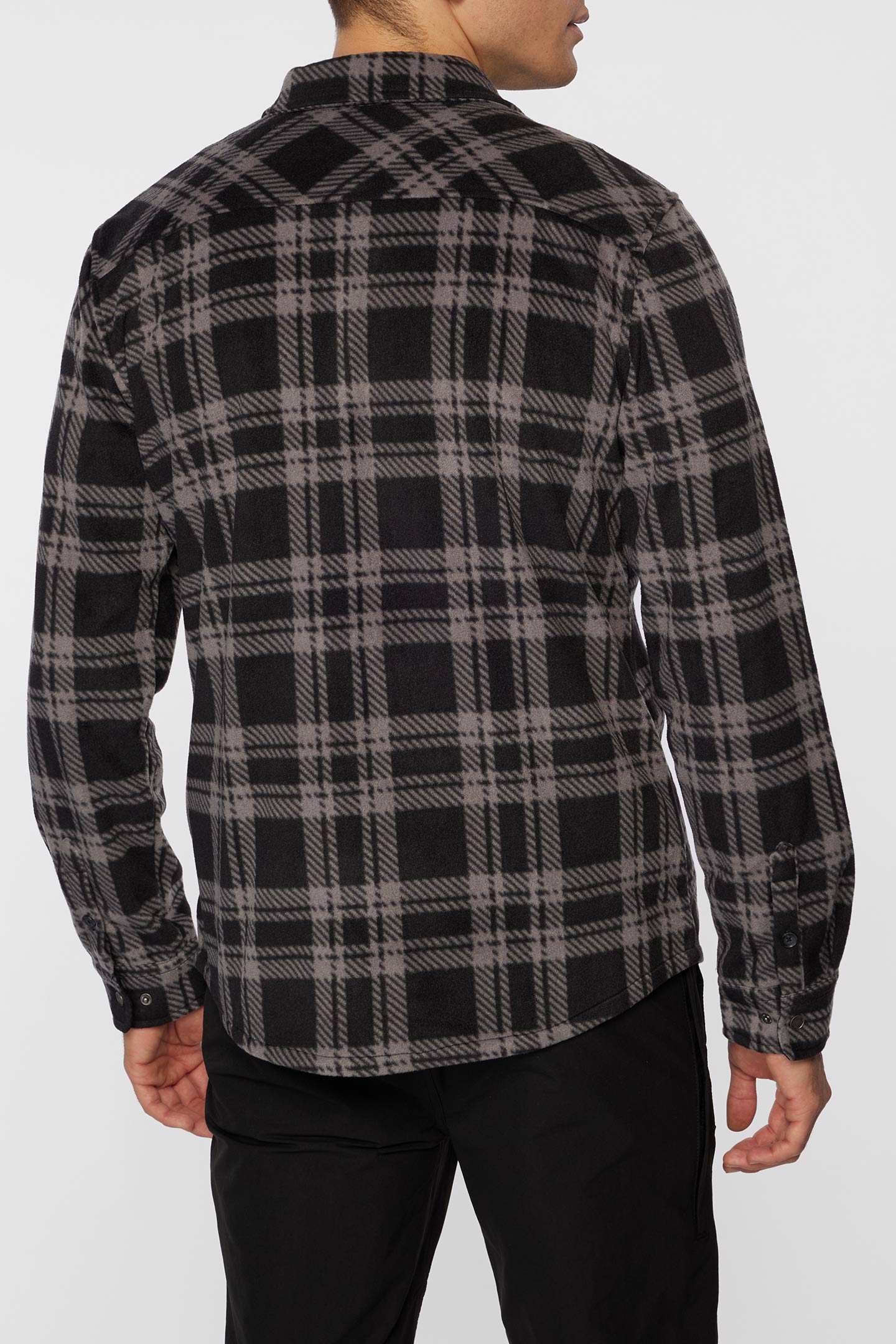 .Glacier Plaid Superfleece