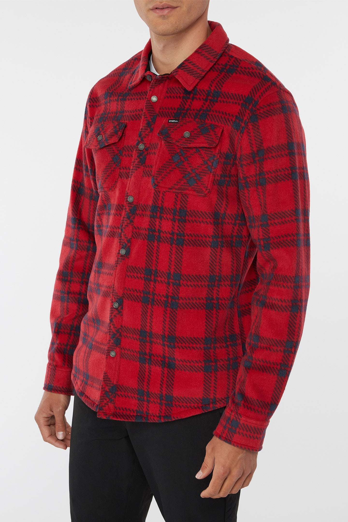 .Glacier Plaid Superfleece