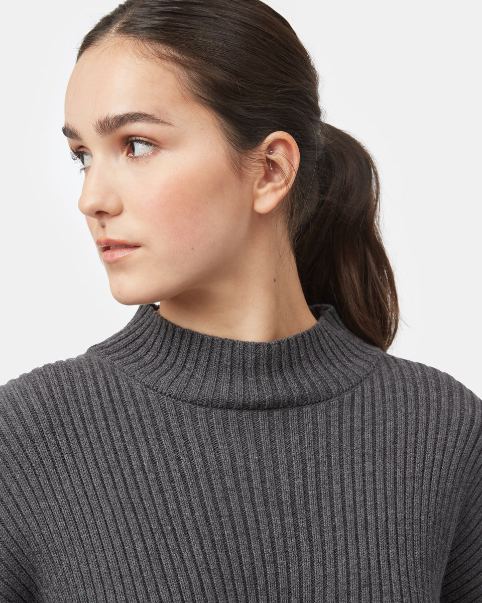 .Highline Rib Tunic Sweater