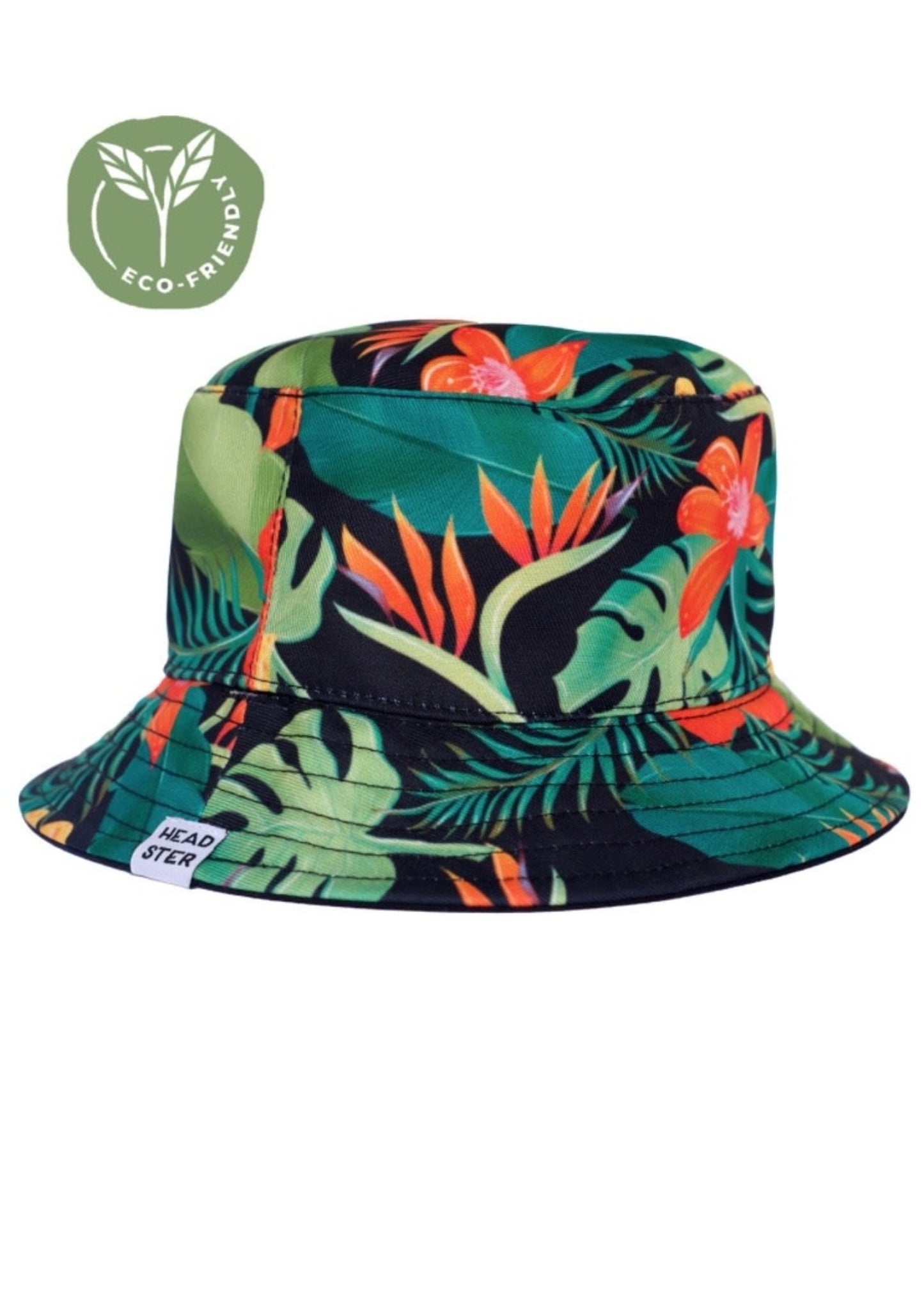 .Wild Hibiscus Bucket Hat