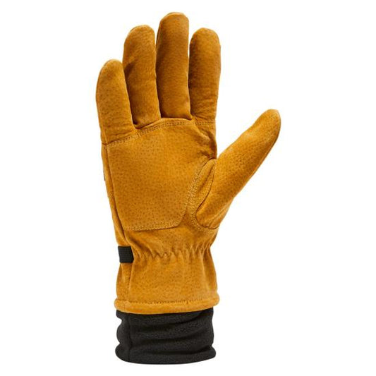 Leather Sherpa-Lined Glove