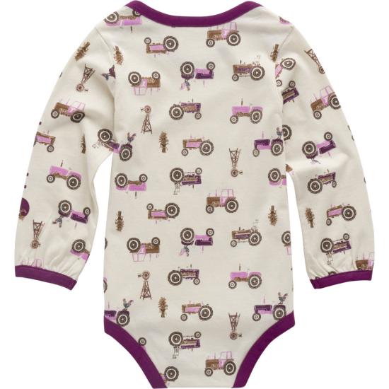 Long-Sleeve Farm Bodysuit