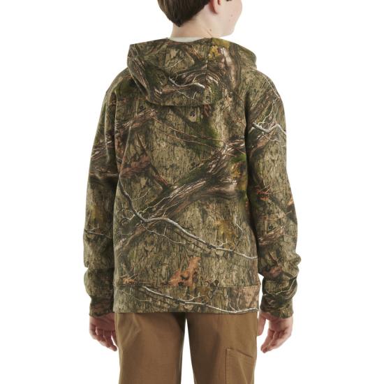 Long Sleeve Camo Graphic Sweatshirt