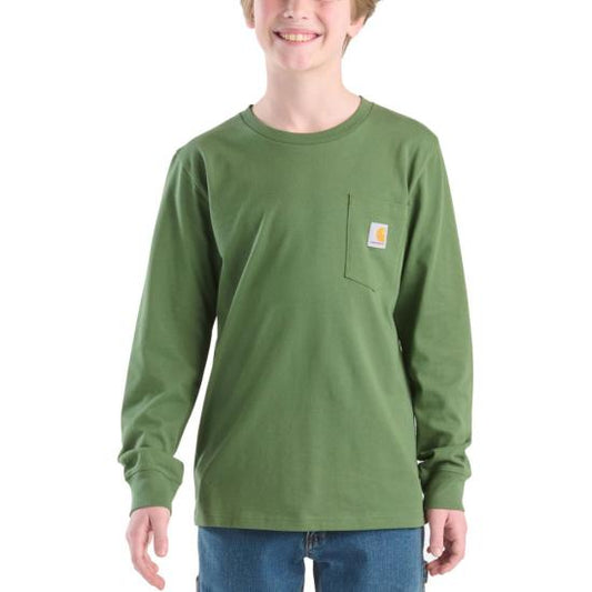 Long-Sleeve Deer Park Pocket T-Shirt