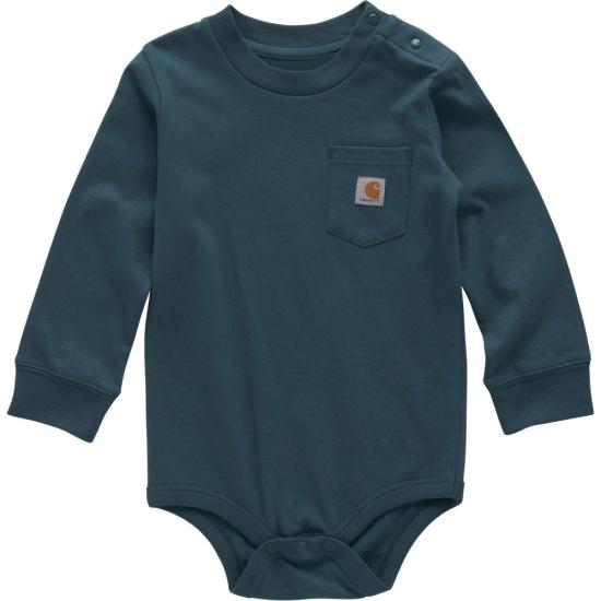 Long-Sleeve Pocket Bodysuit