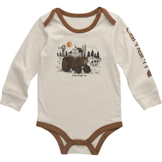 Long-Sleeve Tractor Bodysuit