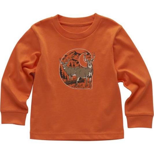 Long-Sleeve Deer T-Shirt