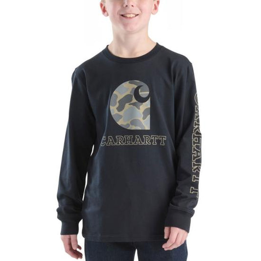 Long-Sleeve Camo C T-Shirt