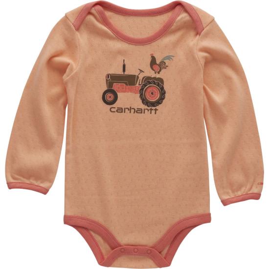 Long-Sleeve Tractor Bodysuit