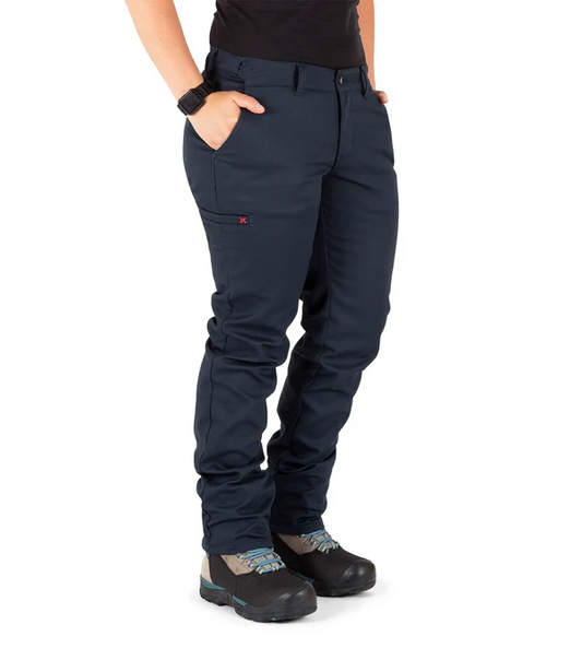 Insulated and Laminated Stretch Pants with Flexible Waist