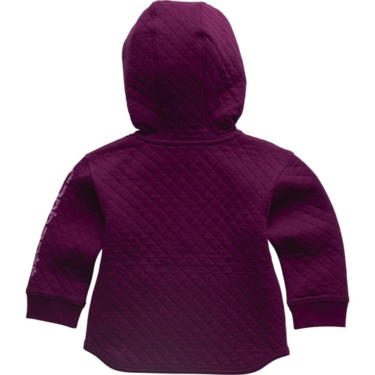 Long-Sleeve Quilted Jersey Half-Zip Sweatshirt