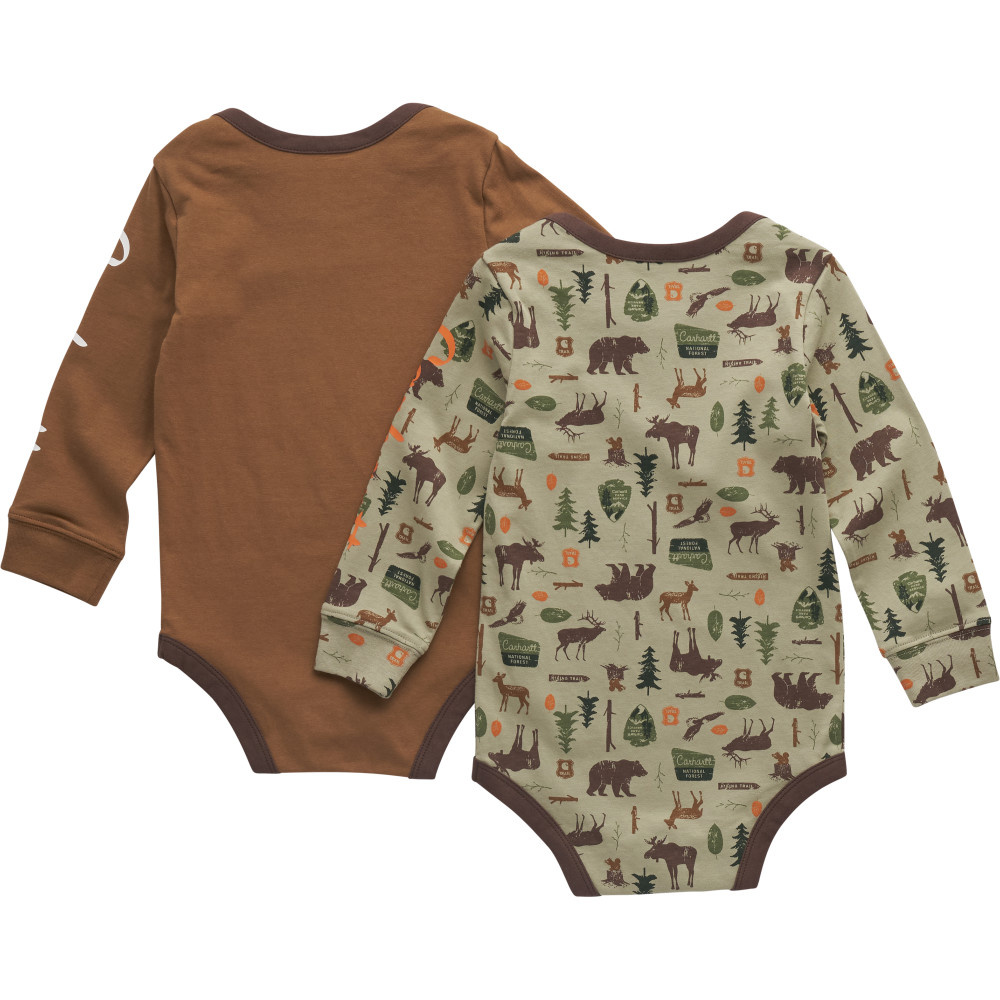 Long-Sleeve Outdoor Bodysuit 2 Piece Set