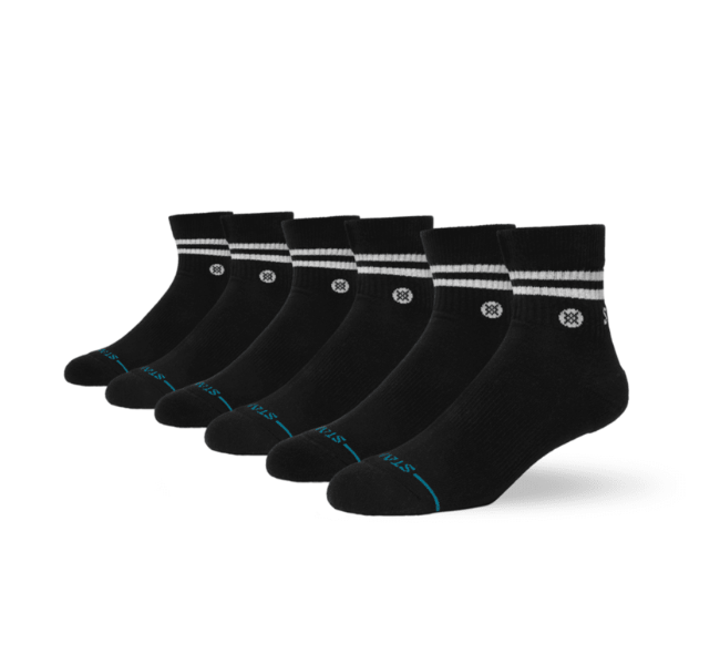 Core 6 Pack Quarter Sock