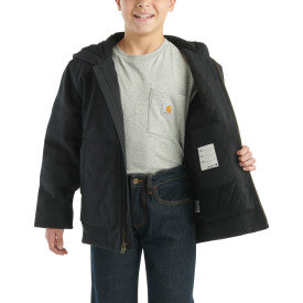 Canvas Insulated Hooded Active Jacket