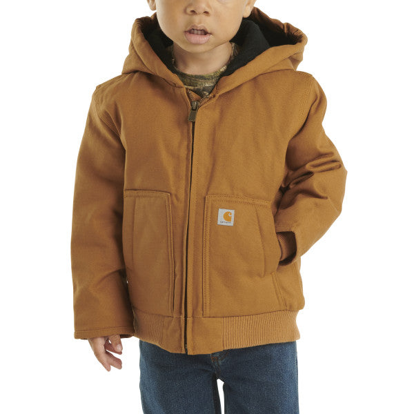 Canvas Insulated Hooded Active Jacket