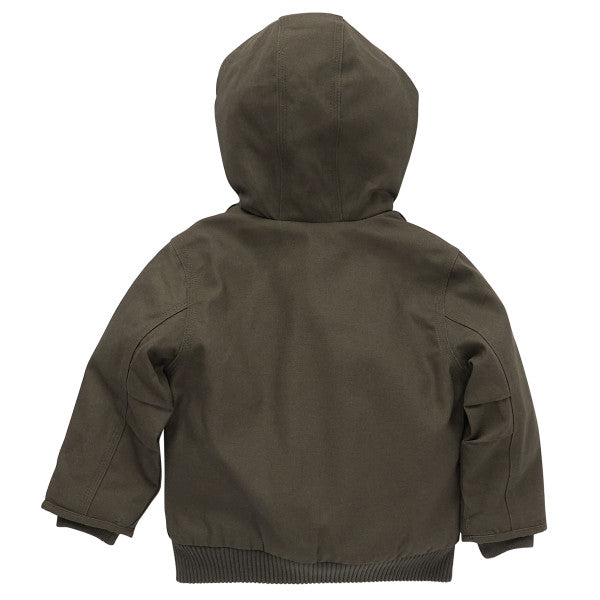 Canvas Insulated Hooded Active Jacket
