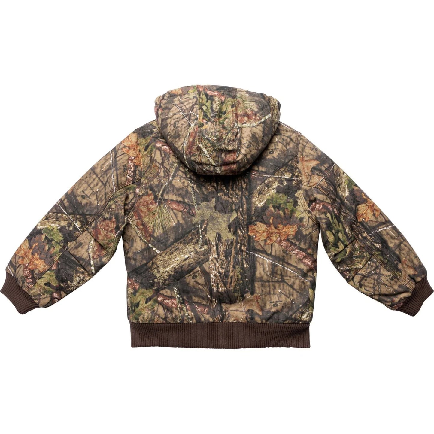 Canvas Insulated Hooded Camo Active Jacket