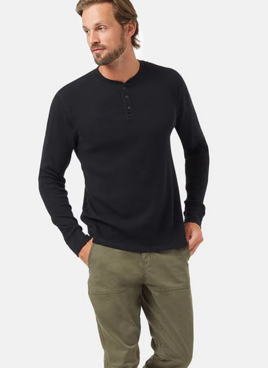 .M TreeWaffle Henley Longsleeve