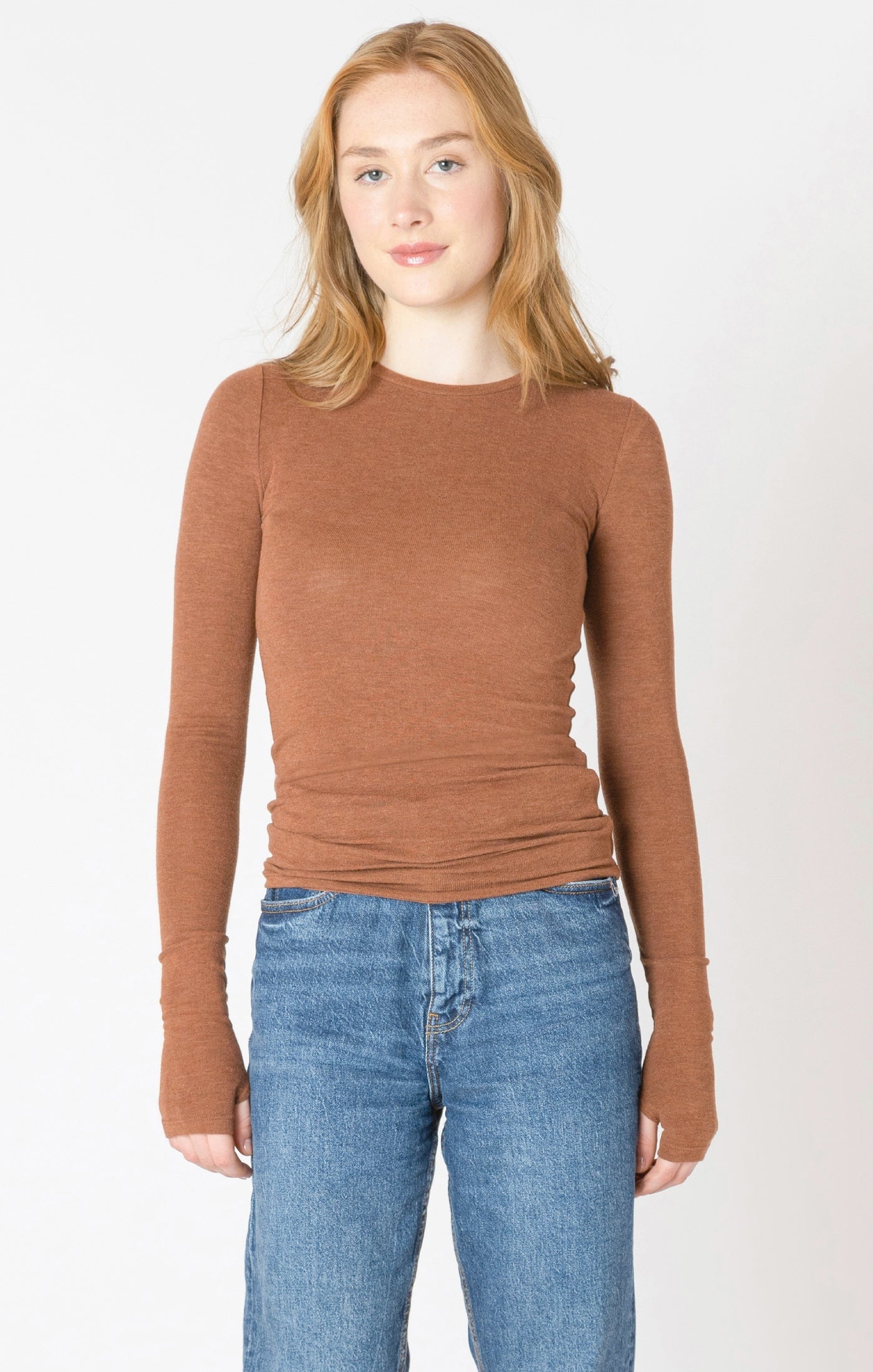 Brushed Crewneck Tee