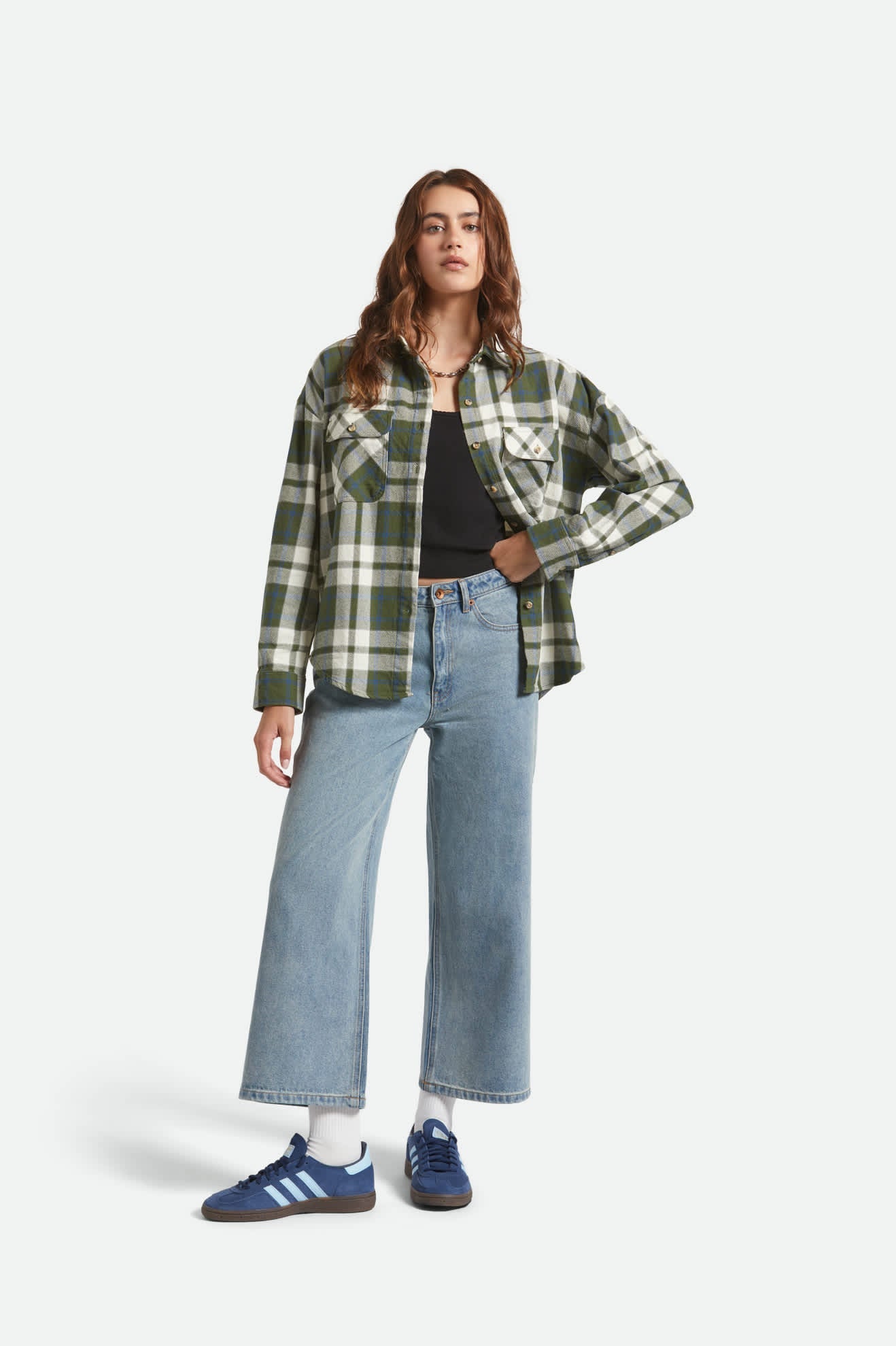 Bowery Vintage Long Sleeve Overshirt