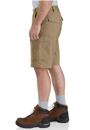 Rugged Flex Relaxed Fit Canvas Cargo Short