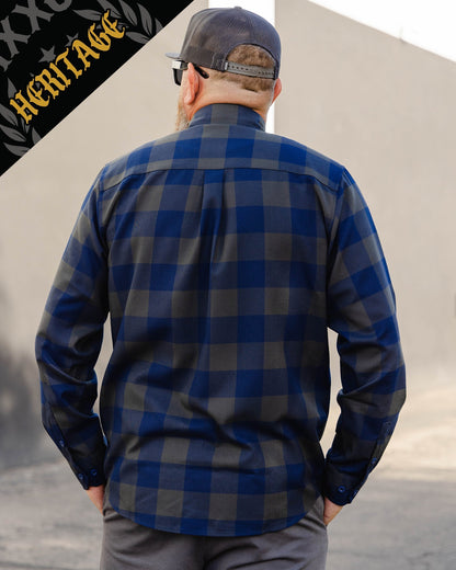 0 Dark 30 Heritage Flannel - Mens